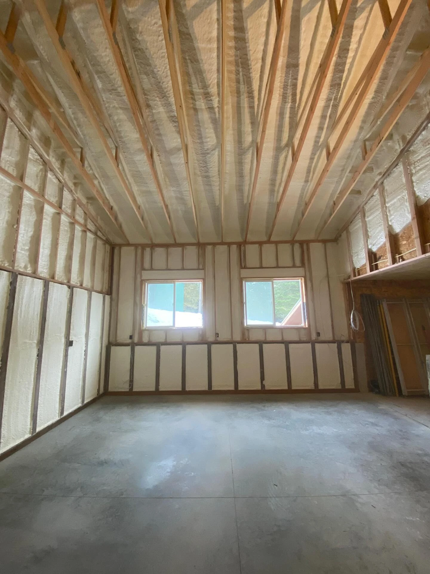 Spray Foam Insulation in Sandpoint